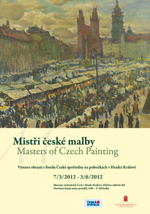 Mistři české malby - leták